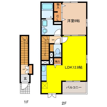 リヴィエールの物件間取画像